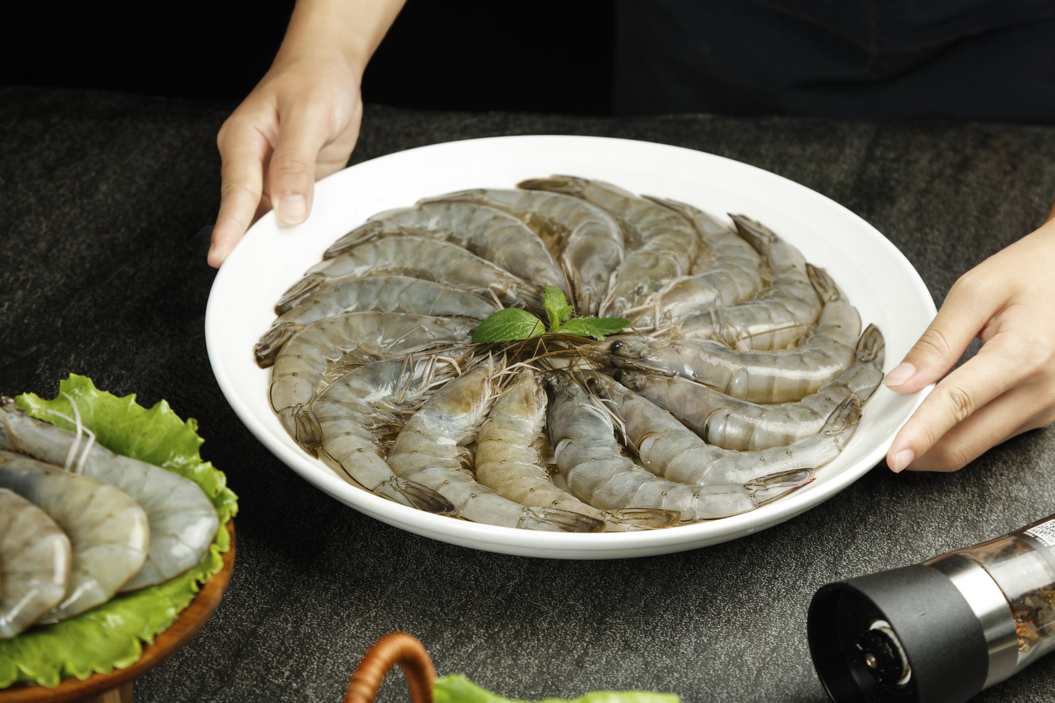 Shrimp Peeled/Deveined U-15 - 2 lbs